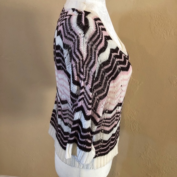 ❇️ Sweater, ...at last, Size L, Chevron pattern - Picture 2 of 4